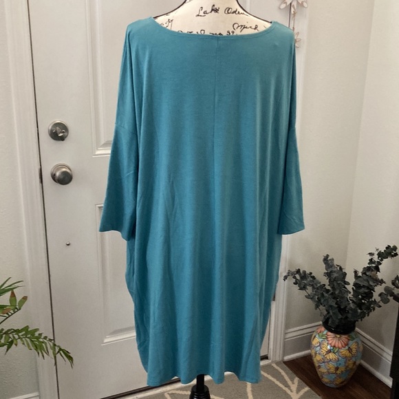 Zenana Premium Women’s Plus Oversized Dolman Sleeve Tunic Top Size 1X - Picture 5 of 11